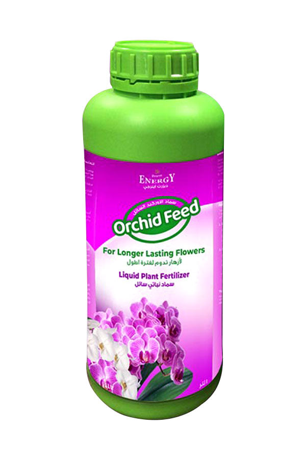 Desert Energy Orchid Feed Liquid – Orchid Fertilizer Bottle with Essential Nutrients