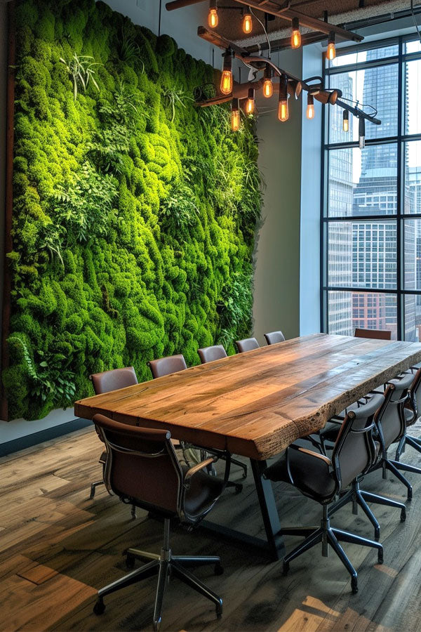 Interactive Moss Wall Panel