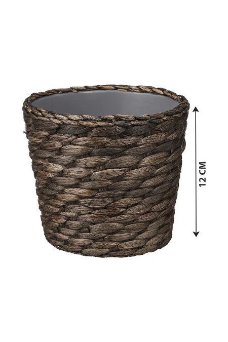 Black Cane Pot