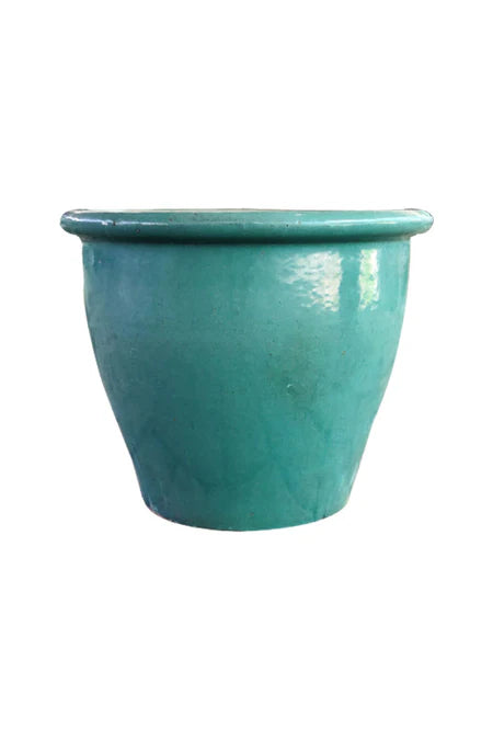 Outdoor Ceramic Rim Pots