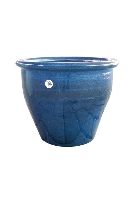 Blue Design Ceramic Pot (Small Size)