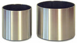 Stainless Steel Circular Planters Mirror Finishing - Planters
