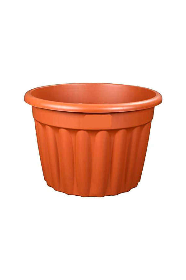 Terracotta Colour Plastic Planter