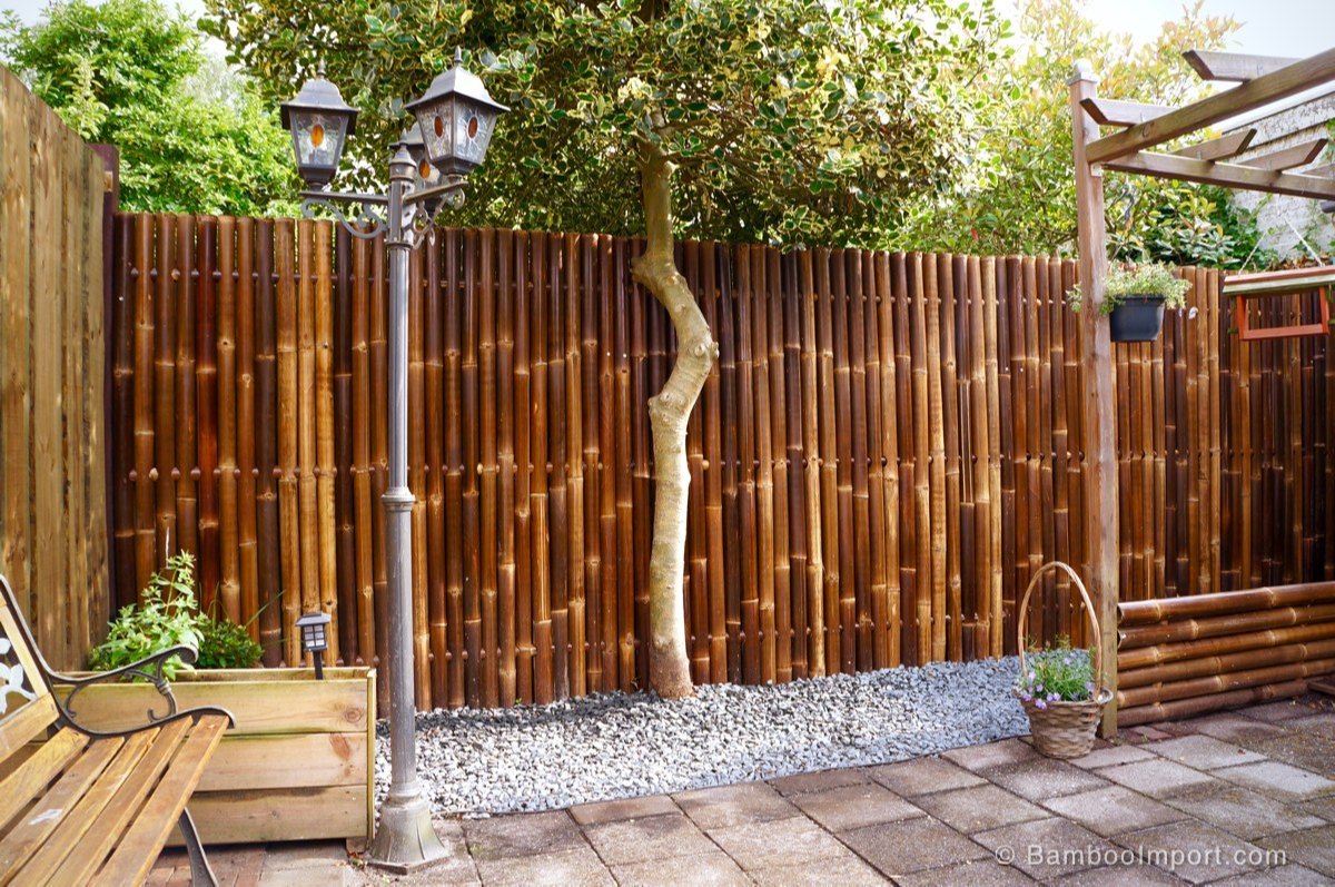 Natural Bamboo Fence Kits