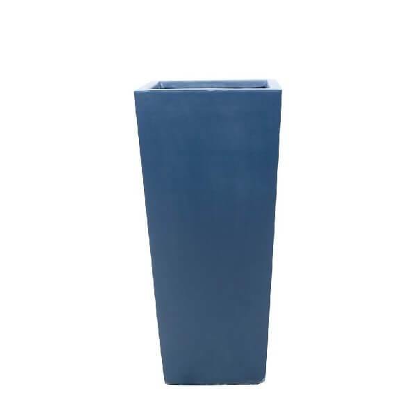 Square Glazed Ceramic Pot - Planter
